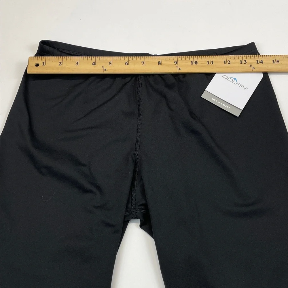 Dolfin Black Swim Jammers Men’s Size L Performance Compression Shorts - Picture 5 of 7